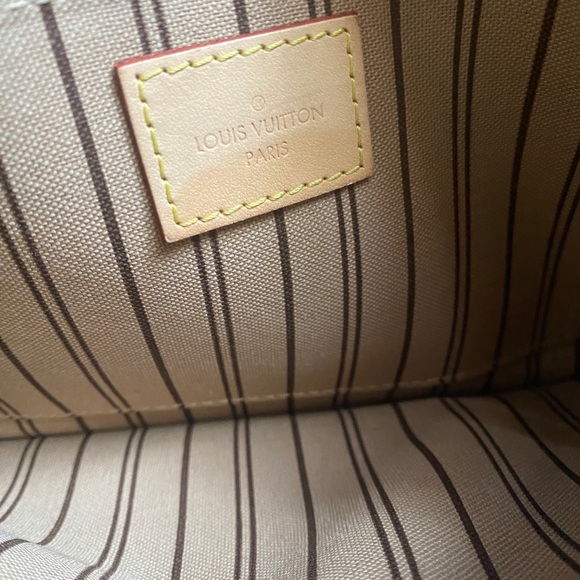 Louis vuitton Monogram Neverfull MM GM Pochette tan - Picture 3 of 4